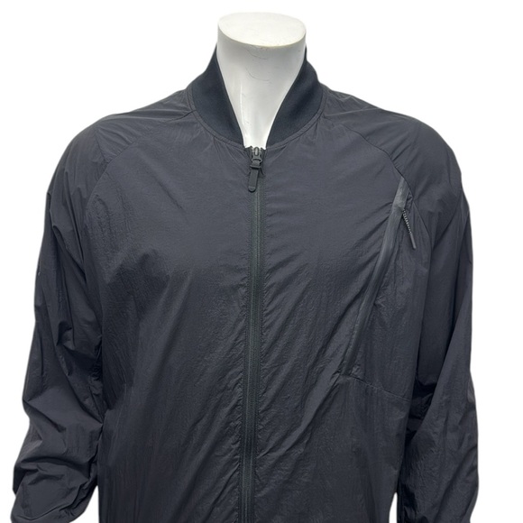 Nike Tech Hypermesh Varsity Athletic Performance Black Vented Track Jacket XL - Picture 7 of 14